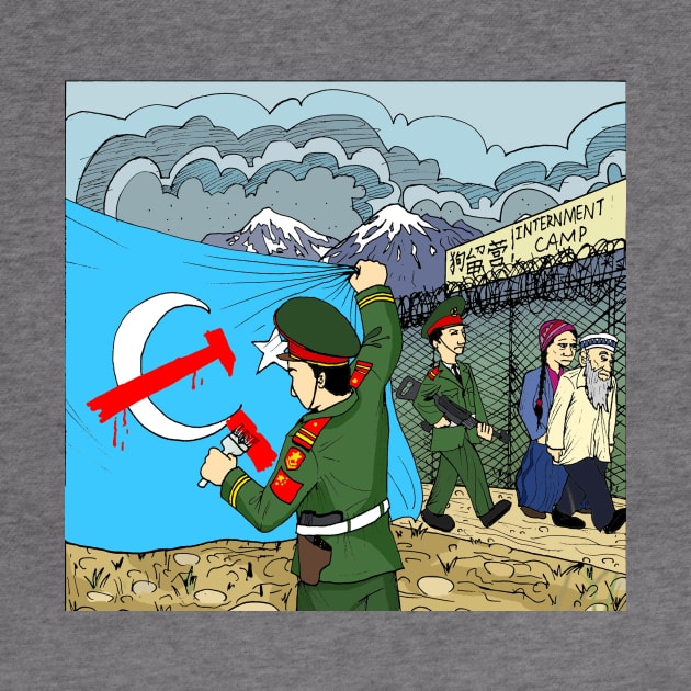 Uyghurs by Felipe.Makes.Cartoons